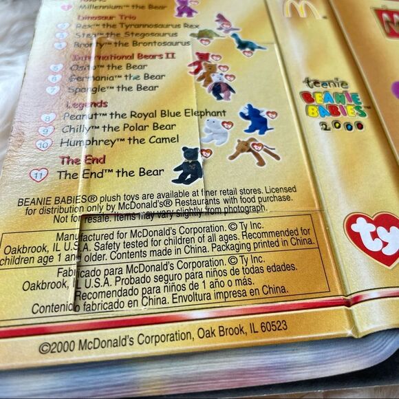 Complete Set McDonald’s Ty Teenie Beanie Babies 2000 - Picture 10 of 11